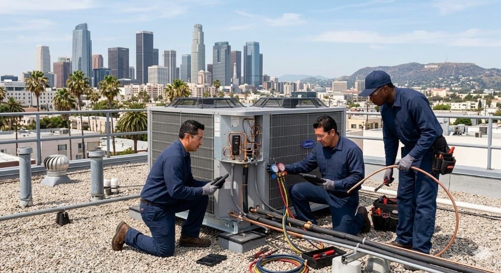 Air Conditioning Installation — IKYB HVAC Services in Los Angeles